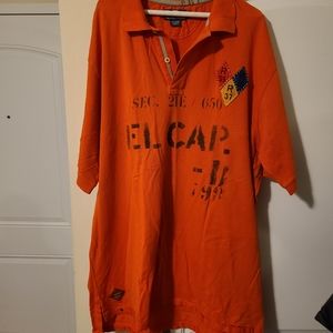 Flag polo t shirt